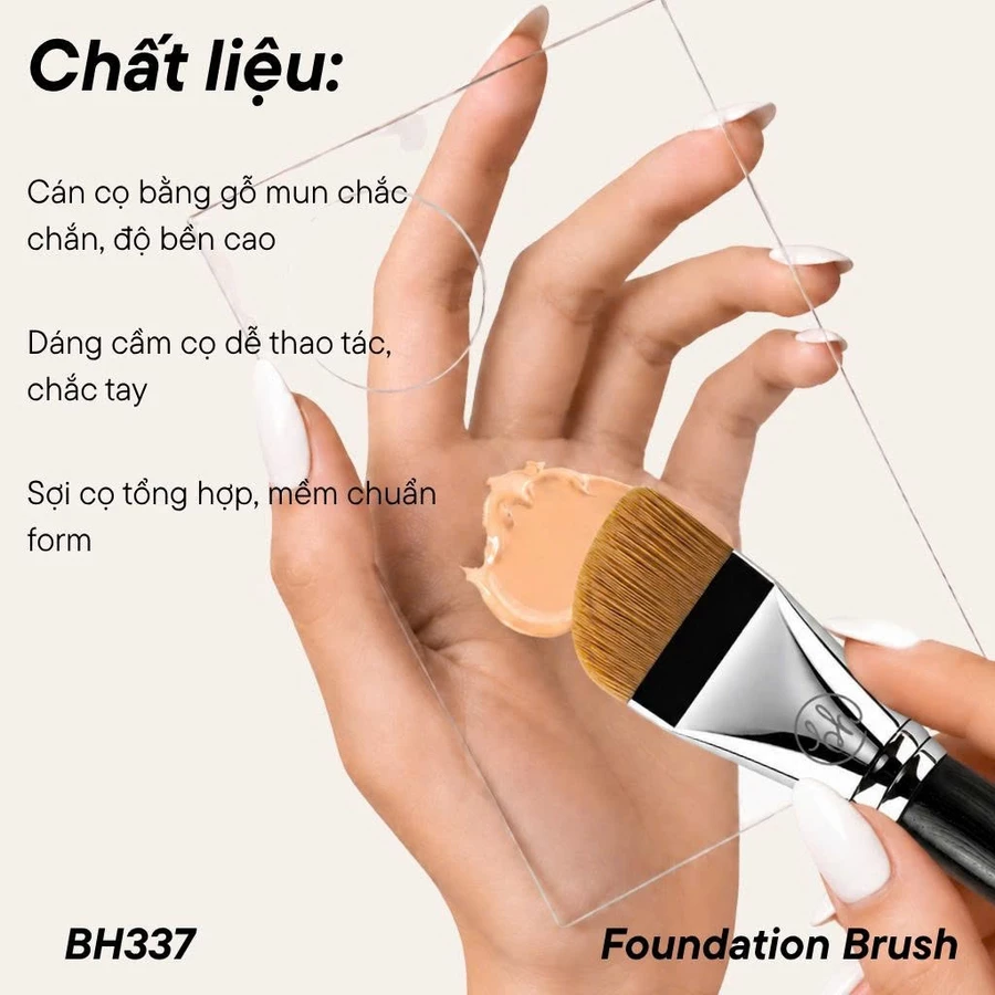  Cọ Tán Nền BH Cosmetics Foundation Brush BH337